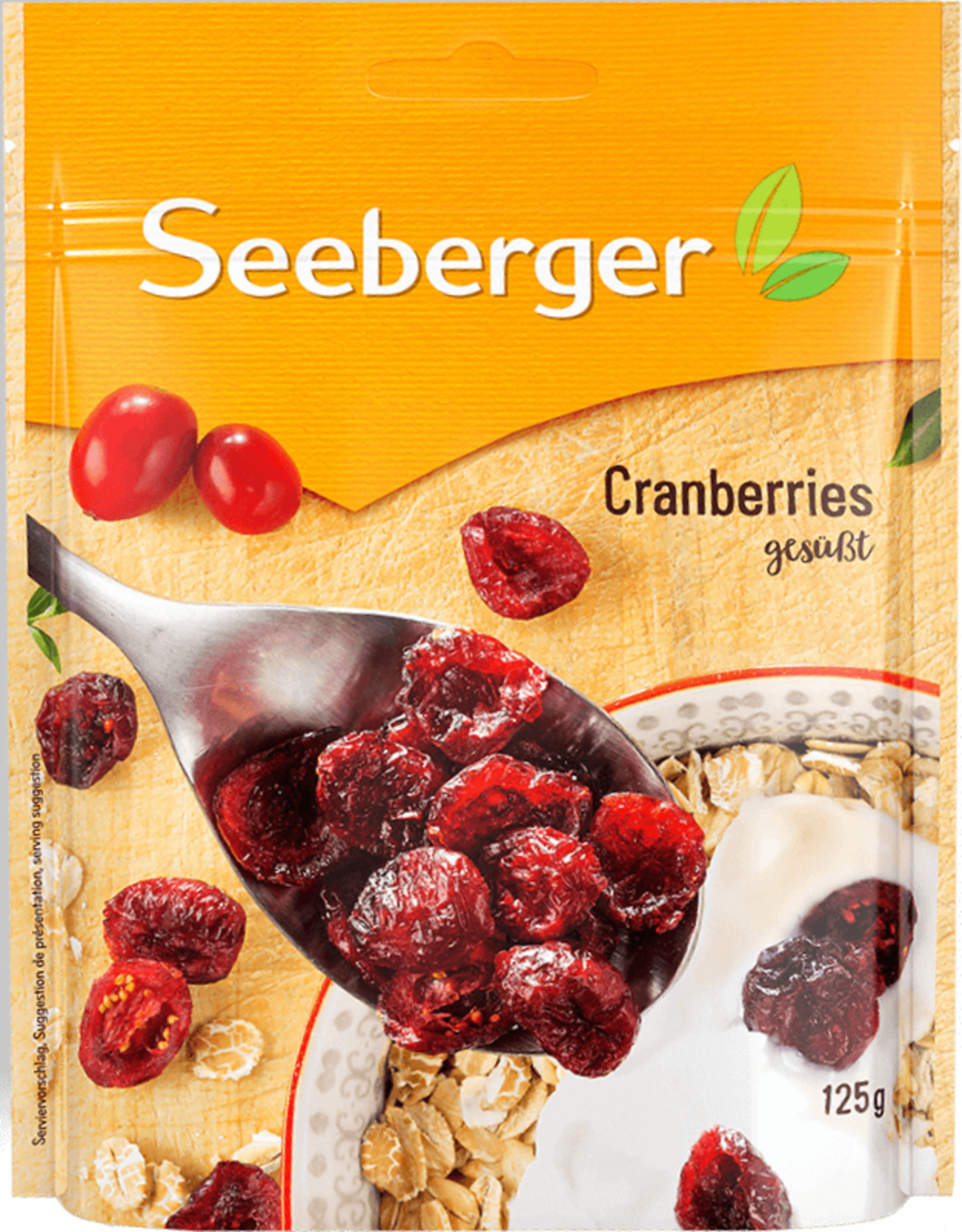 Seeberger Cranberries sweetened