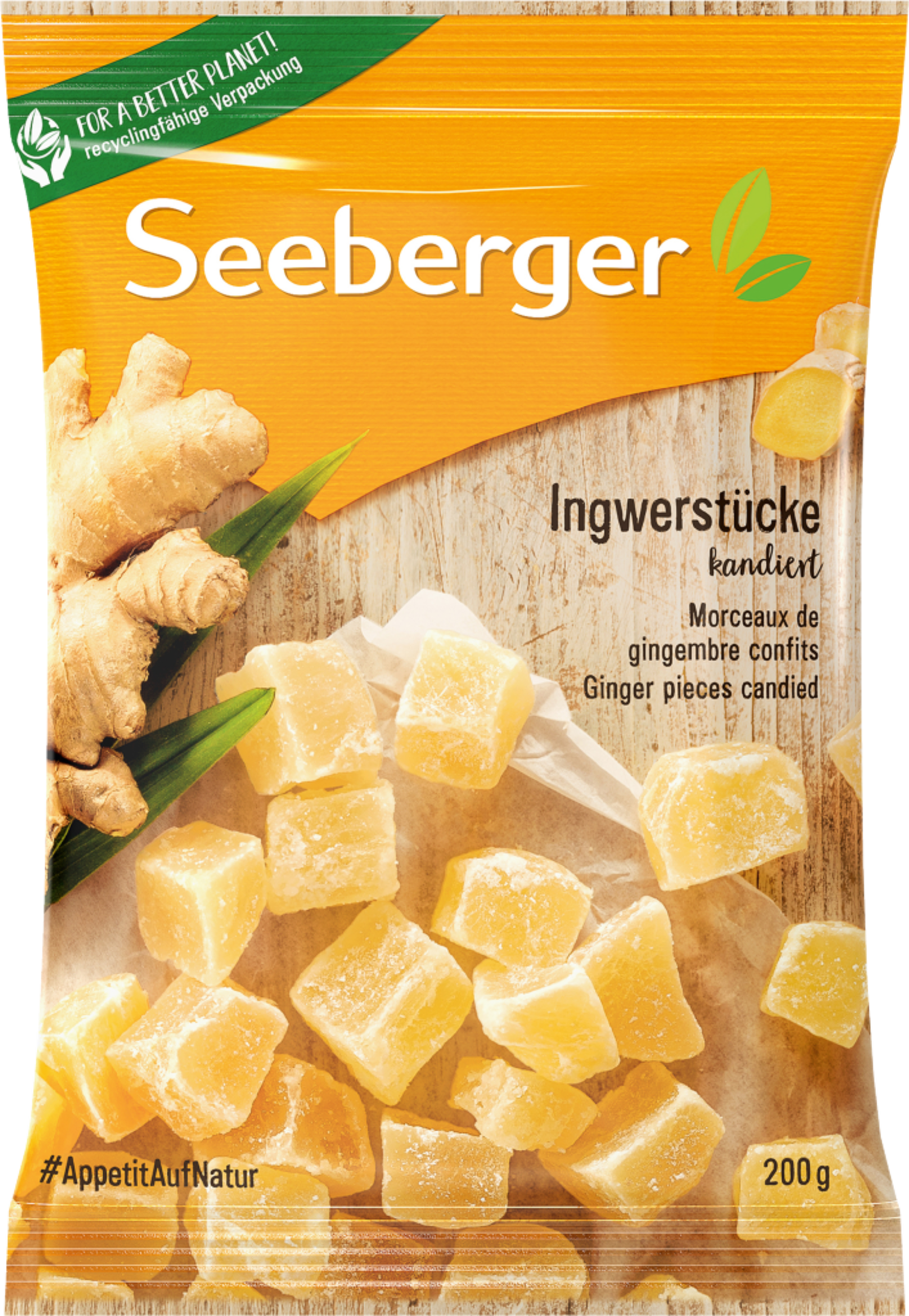 Seeberger Candied Ginger Pieces