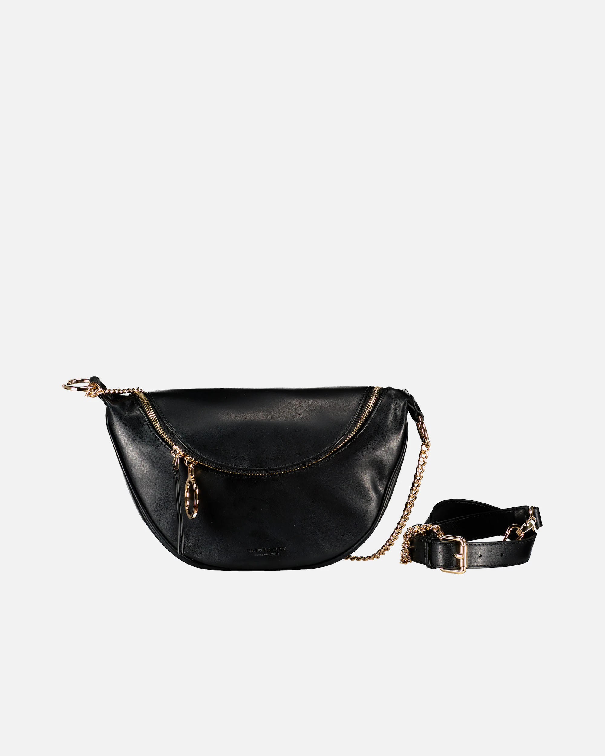 Seidenfelt bum bag belt bag / shoulder bag Big Skien Black Gold