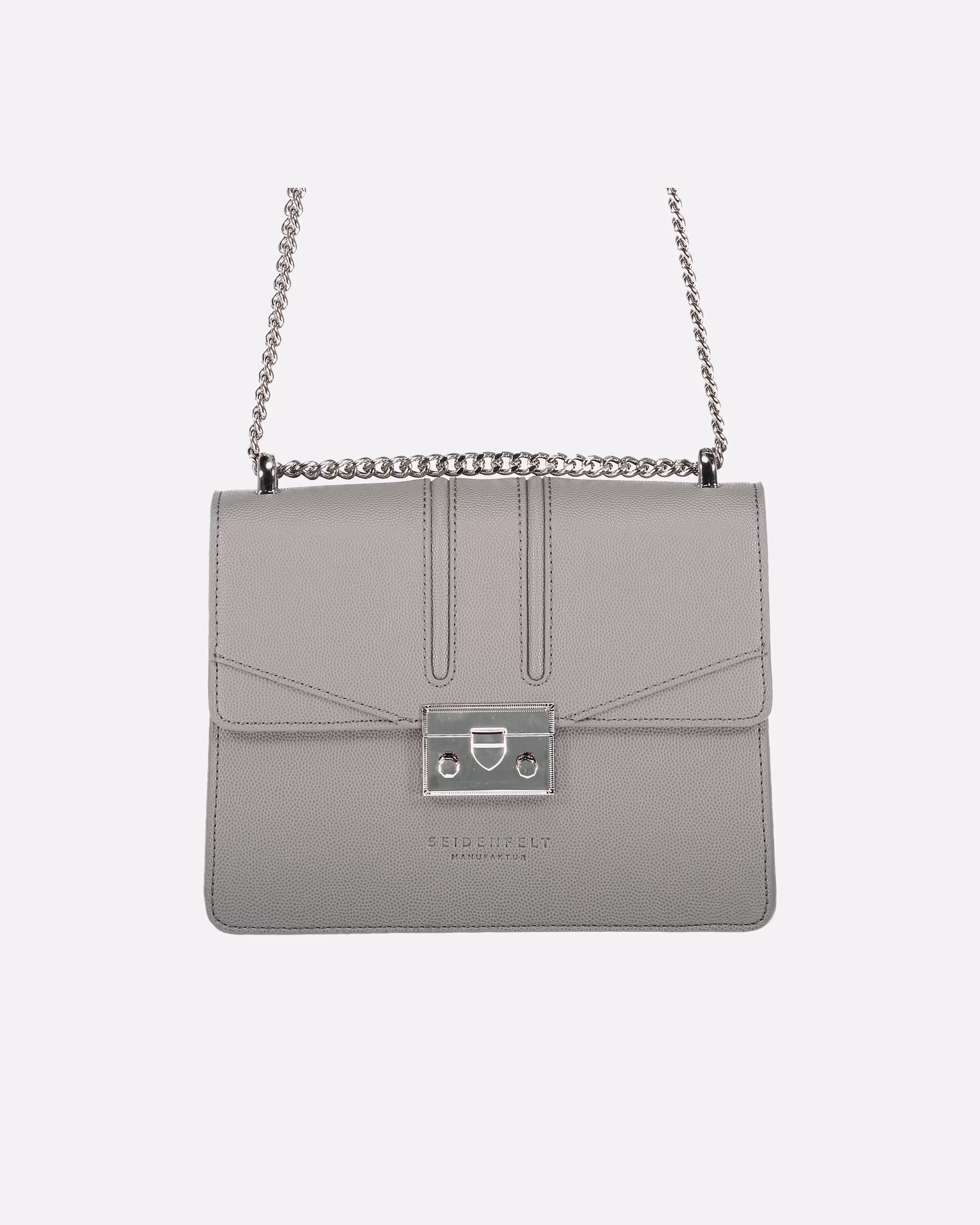 Seidenfelt crossbody bag Roros Grey Silver