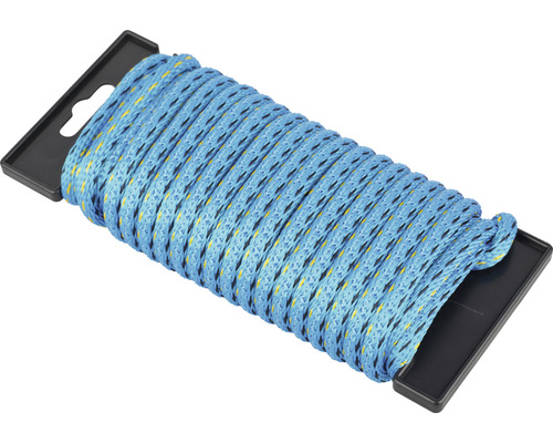 Rope Paraloc Mamutec polyester blue/yellow/black Ø 6 mm, 10 m