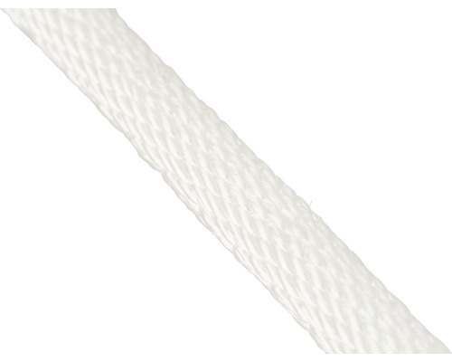 Rope Paraloc Mamutec polyester white Ø 10 mm, sold by the meter