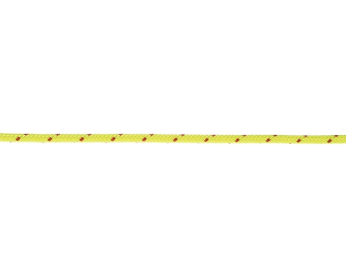 Mamutec Rope polyester Ø 6 m neon yellow-red sold by the meter