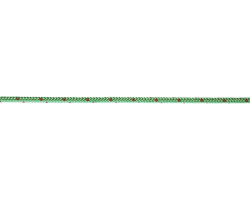 Mamutec Rope polyester Ø 6 m neon green-red sold by the meter