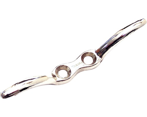 Pösamo Rope cleats 110 mm nickel-plated steel, pack of 2