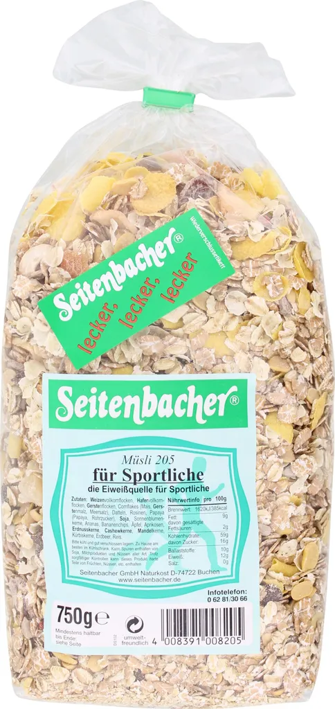 Seitenbacher® for Sporty Muesli 500.0 g