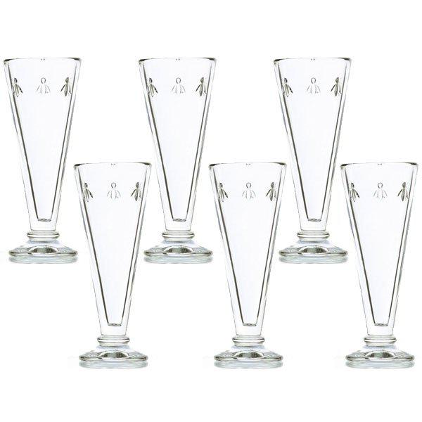 la-rochere Champagne flute Abeille Bee (set of 6) from La Rochère
