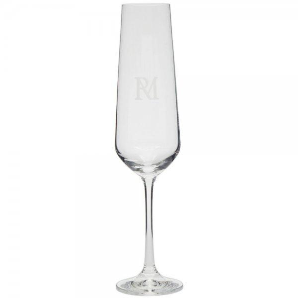 Rivièra Maison RM Monogram champagne glass from Riviera Maison