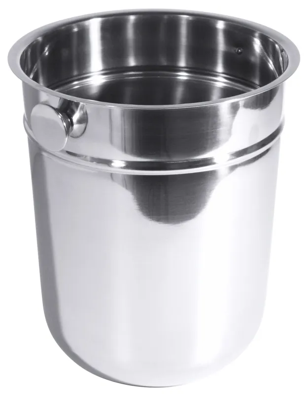 Champagne cooler, matte interior, stainless steel, diameter: 20 cm, height: 25 cm