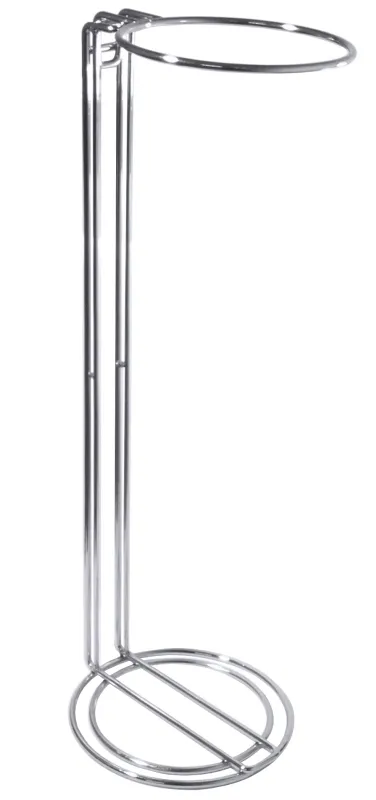 Champagne cooler stand, universal, chrome-plated steel wire, H: 75 cm