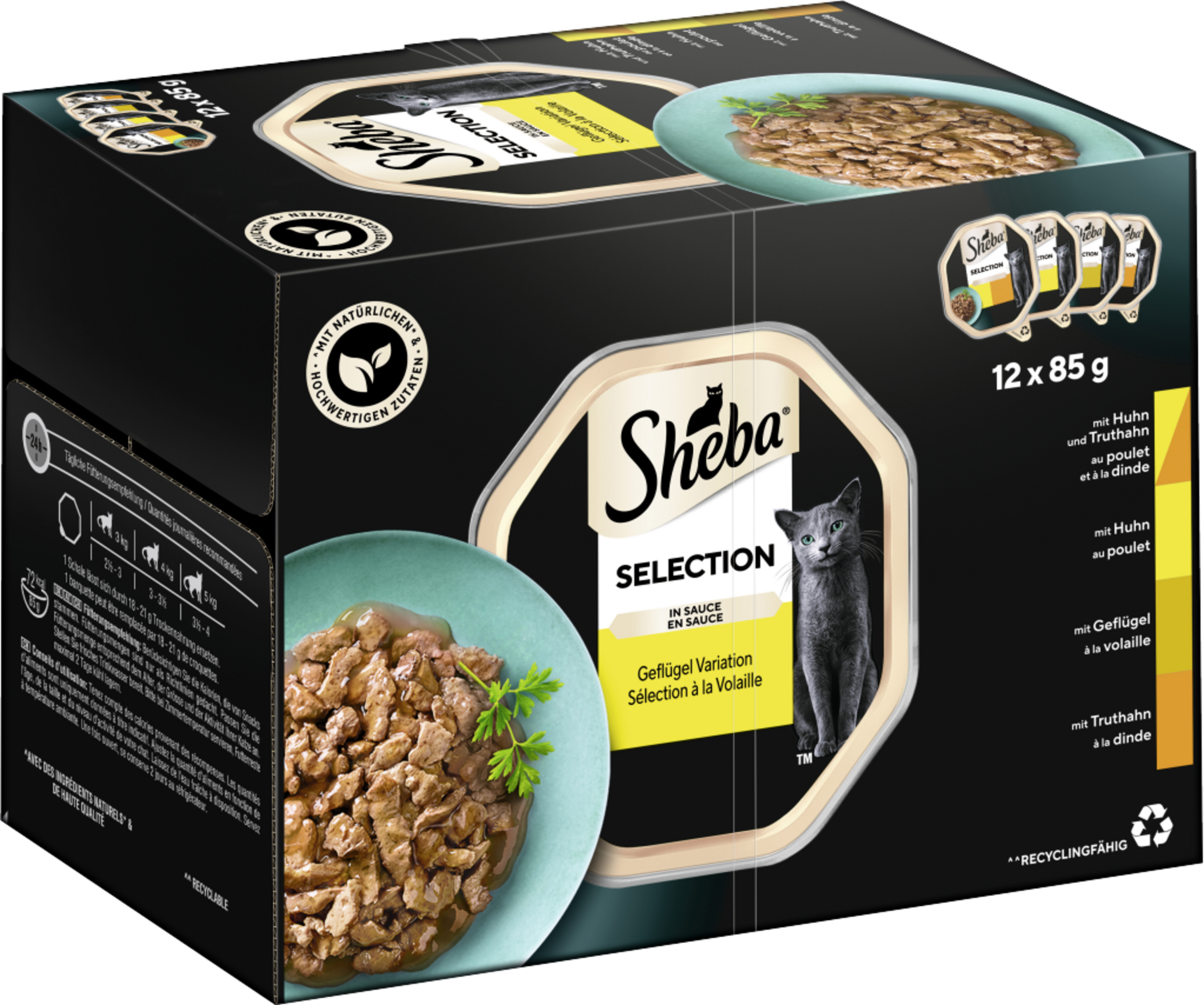 Sheba Selection in Sauce Poultry Variation Multipack