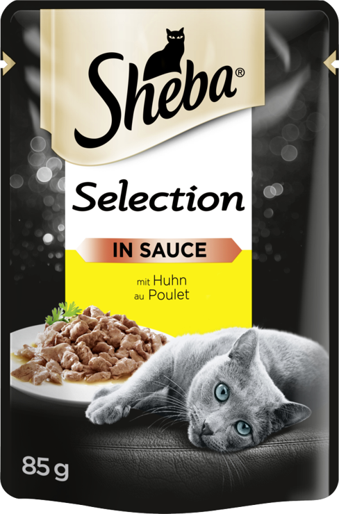Sheba Selection in Sauce mit Huhn