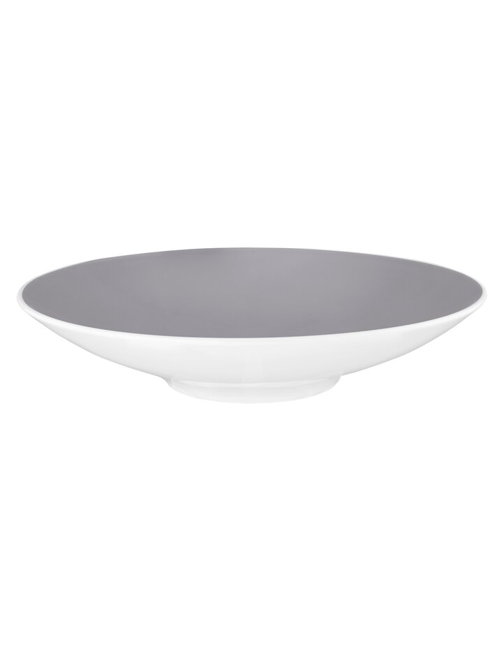 Seltmann Weiden Coupschale 26 Cm M5381 Coup Fine Dining Grau 57272-Set Of 6