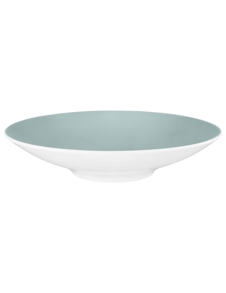 Seltmann Weiden Coup Bowl 28 Cm M5381 Coup Fine Dining Green 57271 - Set Of