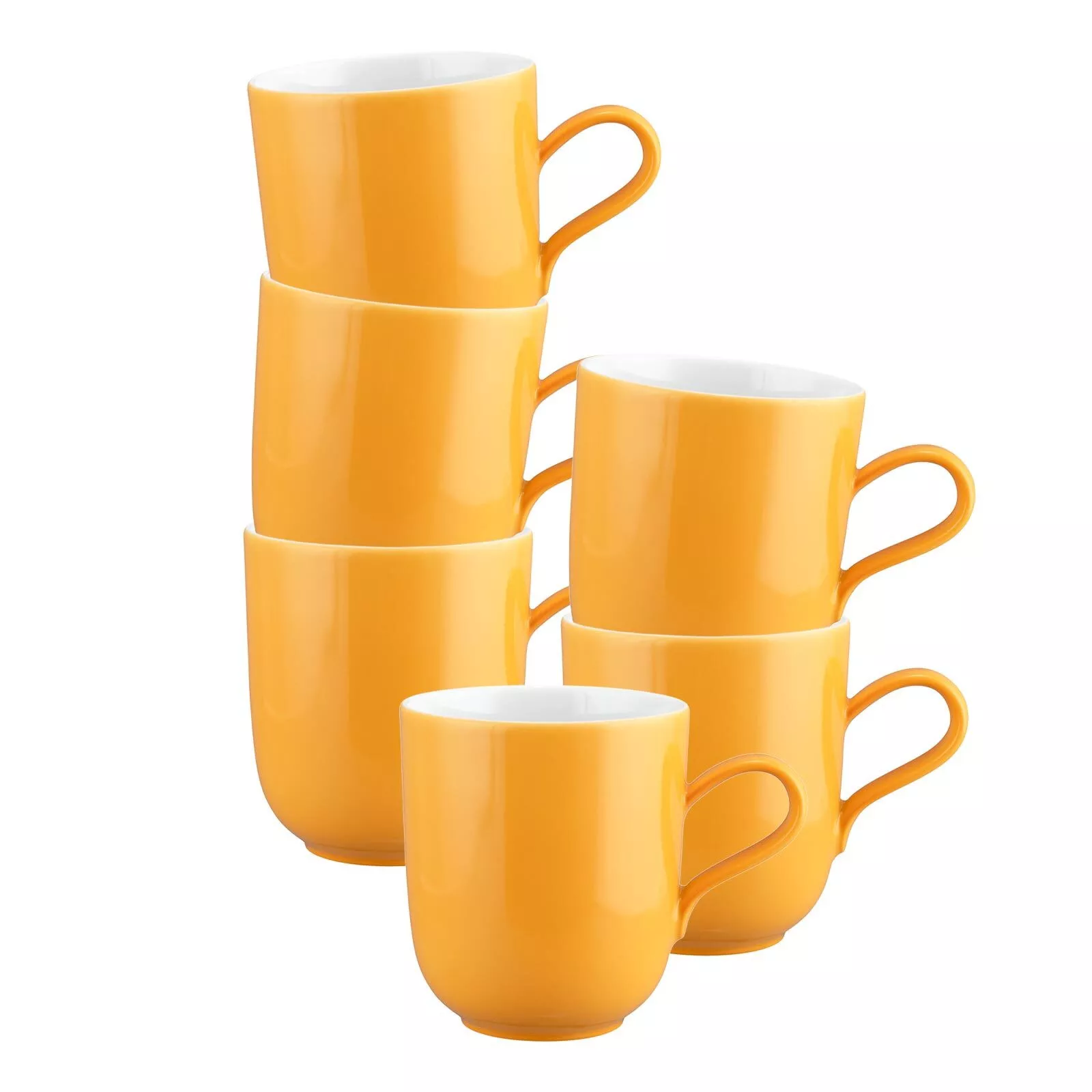 Seltmann Weiden Mug Liberty Pure Colors Mango Orange 400 ml 6-piece set