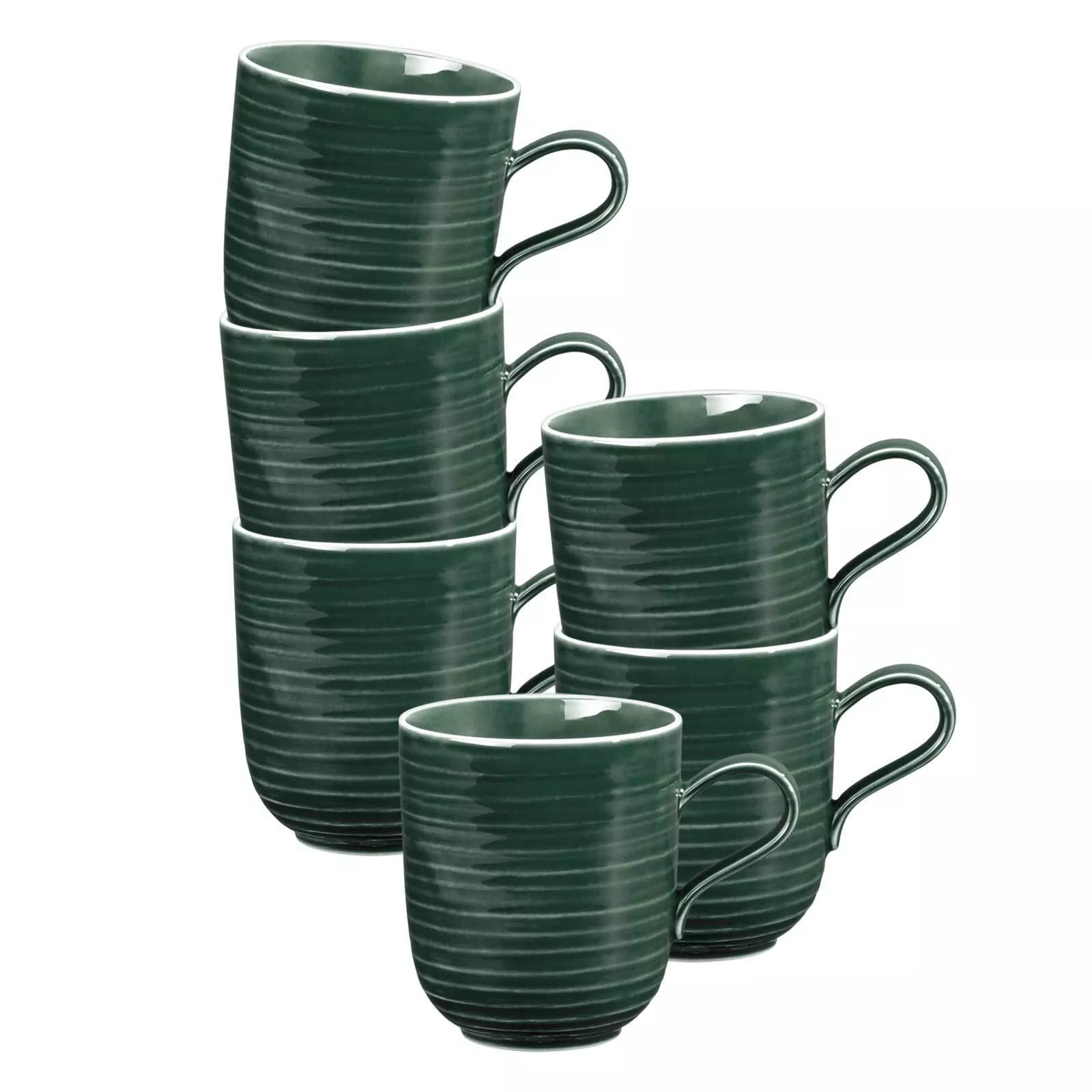 Seltmann Weiden Coffee Mug Terra Moss Green 400 ml 6-piece set