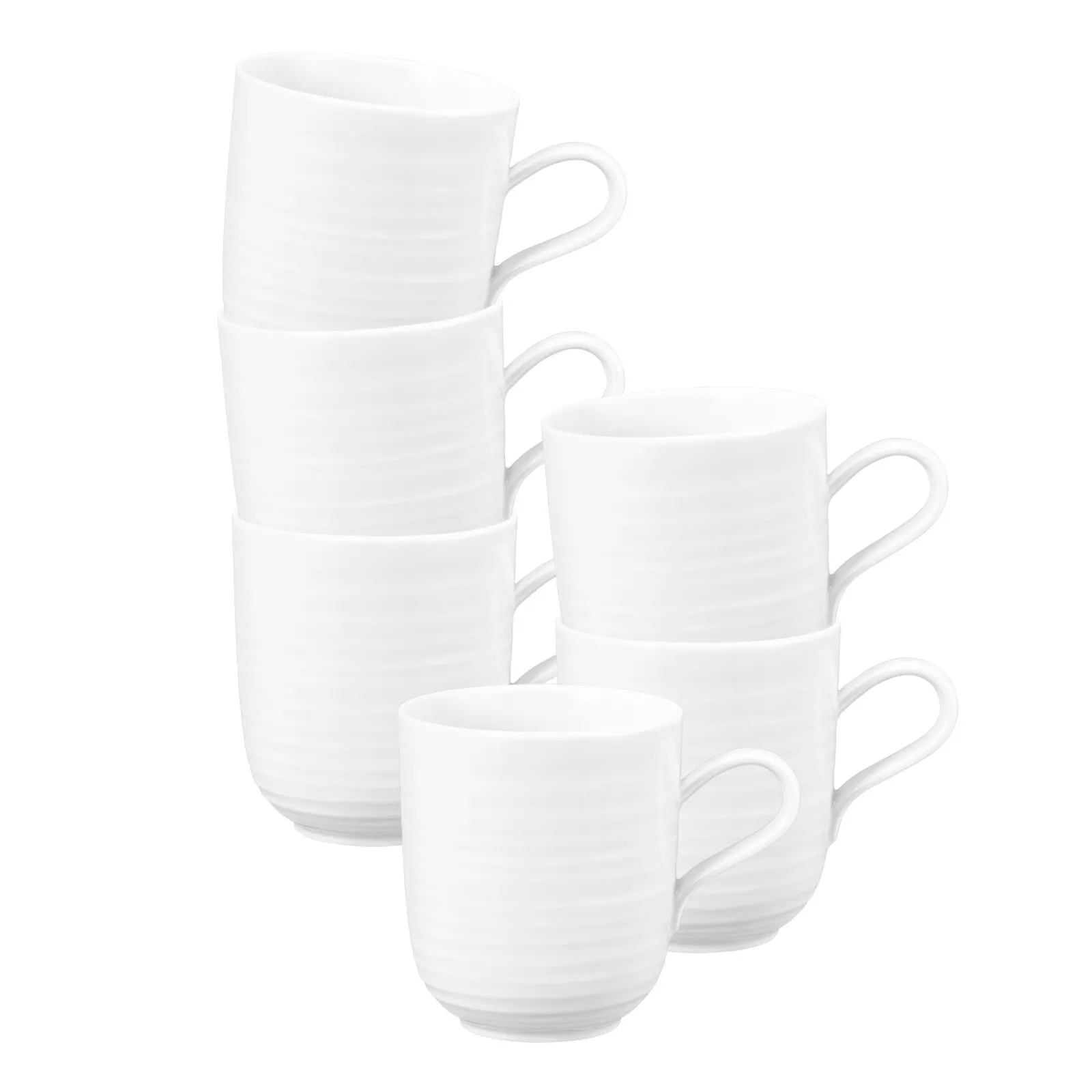 Seltmann Weiden Coffee Mug Terra White 400 ml 6-piece set