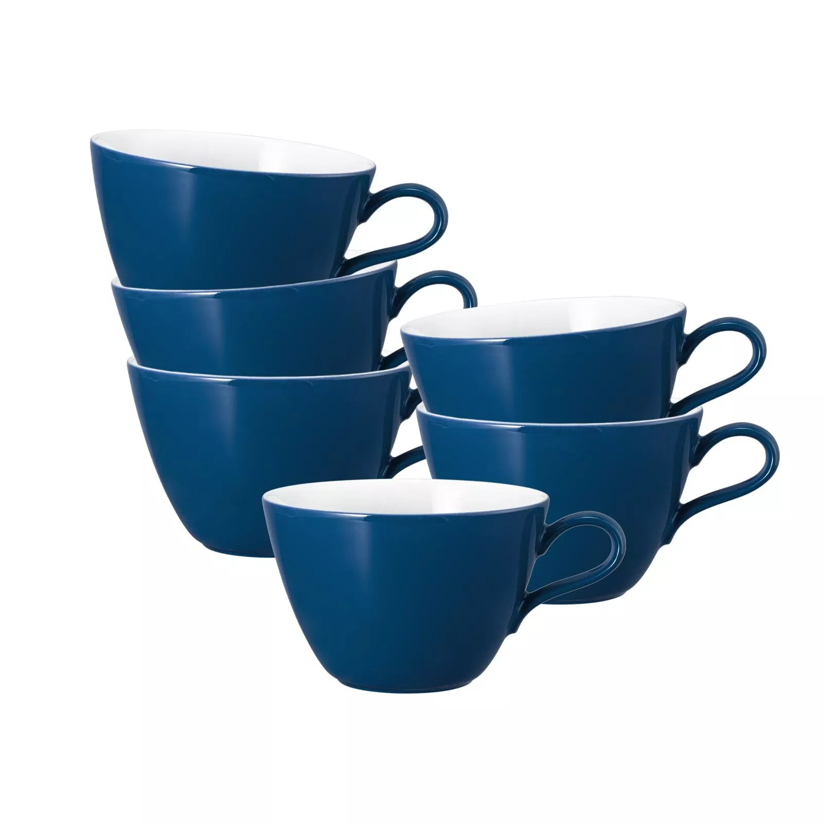 Seltmann Weiden Milk Coffee Cups Life Fashion Classic Blue 370 ml 6-piece set