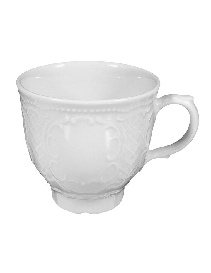 Seltmann Weiden Upper Cafeteria Cup 0,22 L Salzburg White 00003 - Set Of 6