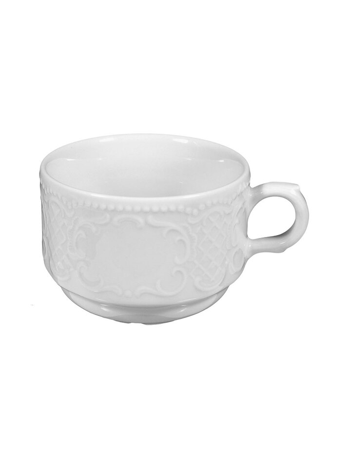 Seltmann Weiden Obere Zur Milchkaffeetasse Salzburg White 00003 - Set Of 6