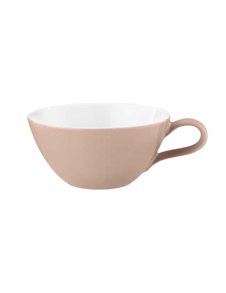 Seltmann Weiden Tea Cup 0,28 L Coup Fine Dining Rosa 57270 - Set Of 6