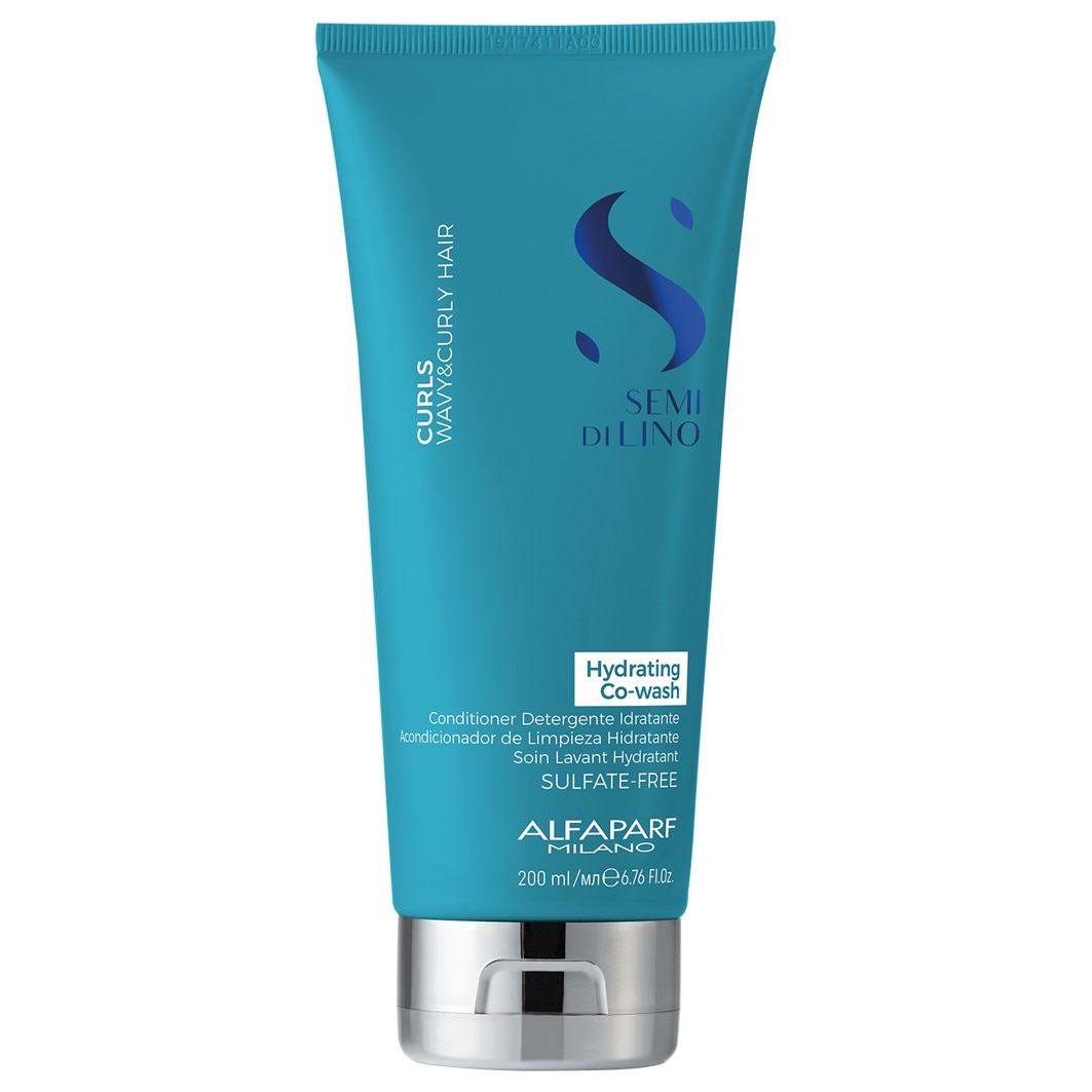 ALFAPARF MILANO Semi di Lino Curls Hydrating Co-Wash, 