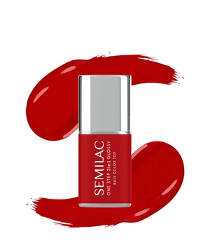 Semilac 3in1 One Step Glossy, S530 Scarlet