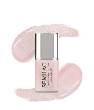 Semilac 3in1 One Step Glossy, S259 Naked Glitter Beige