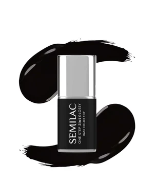 Semilac 3in1 One Step Glossy, S190 The Black