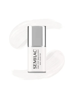 Semilac 3in1 One Step Glossy, S251 Coconut Cream