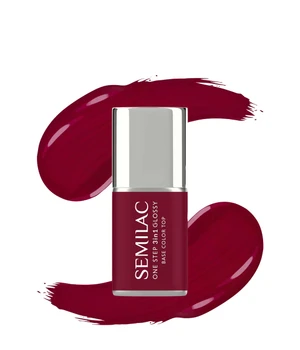 Semilac 3in1 One Step Glossy, S570 Dark Raspberry