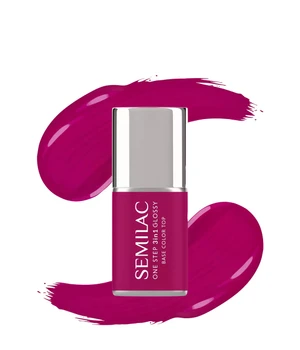Semilac 3in1 One Step Glossy, S595 Bright Purple