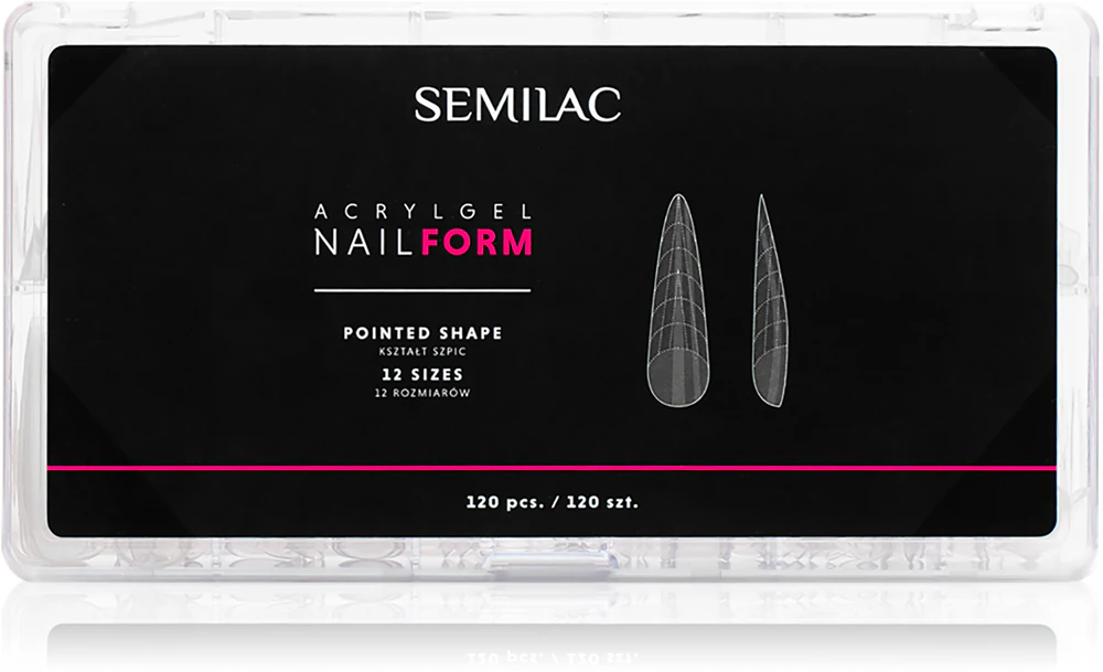 Semilac Accessories Acrylgel Nail Form Stencils for Nails