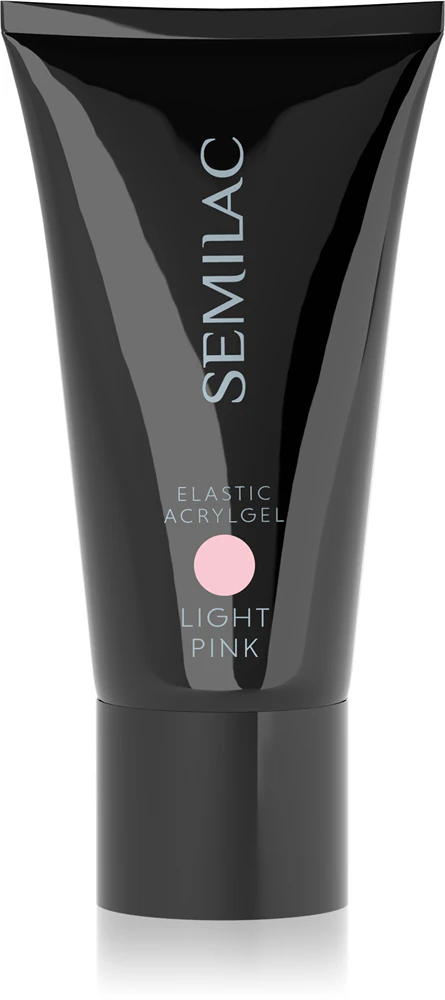 Semilac Acrylgel Elastic White Cream acrylic gel for nails