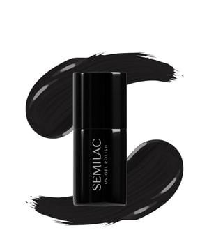 Semilac UV Colors UV Gel Polish 300 Perfect Black (Super Cover collection)