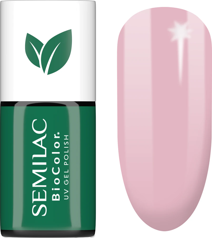 Semilac UV Hybrid BioColor Gel Nail Polish for UV/LED Lamp Farbton 728 Pink Sunrise 7 ml