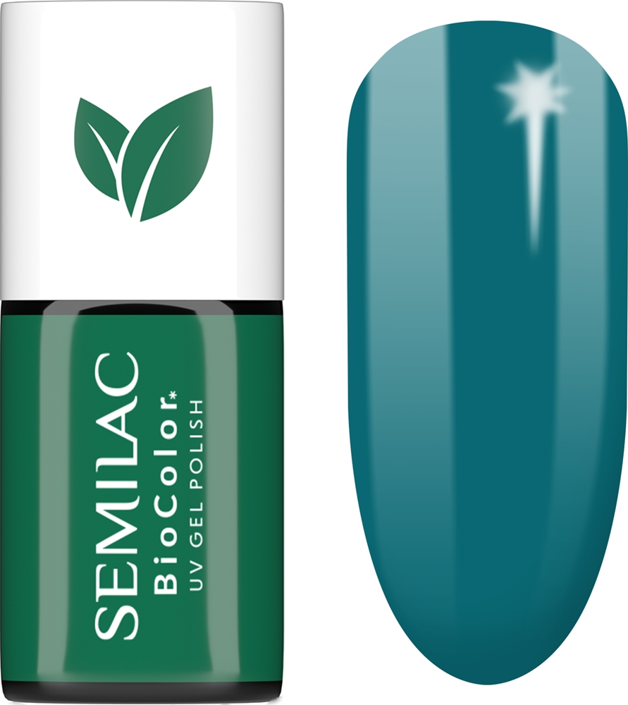 Semilac UV Hybrid BioColor Gel Nail Polish for UV/LED Lamp Farbton 723 Walk In The Woods 7 ml