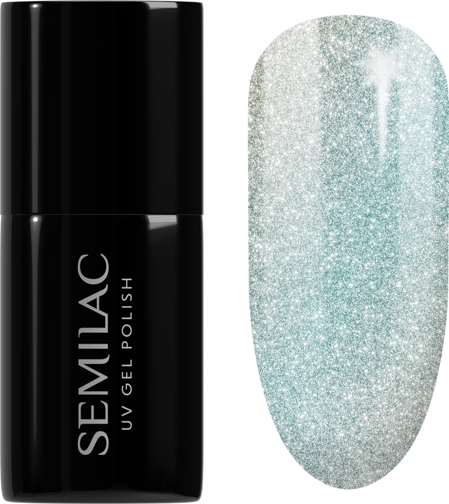 Semilac UV Hybrid Brides Babes Gel Nail Polish for UV/LED Lamp Farbton 485 The Nice One 7 ml