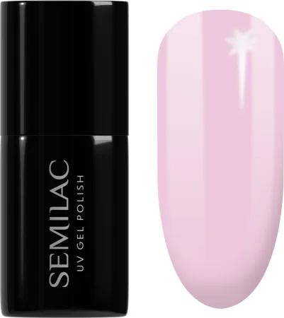Semilac UV Hybrid Extend 5in1 gel nail polish Farbton 803 Delicate Pink 7 ml