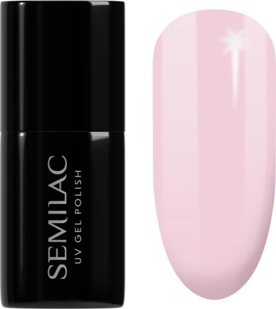 Semilac UV Hybrid Extend 5in1 gel nail polish Farbton Tender Pink 7 ml