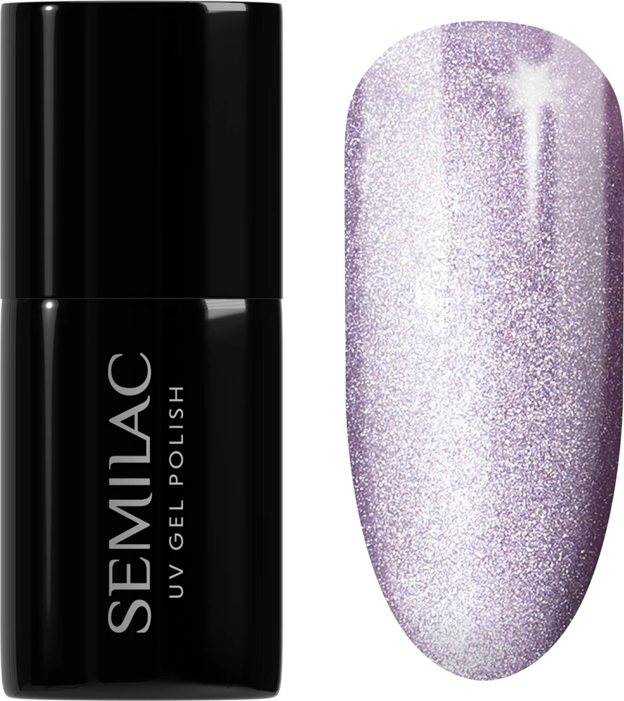 Semilac UV Hybrid Gloss GALA gel nail polish for UV/LED lamp Farbton 664 Lilac Gloss 7 ml