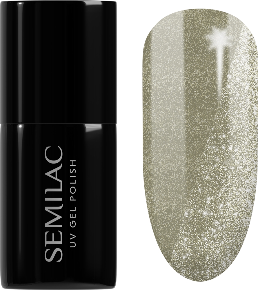 Semilac UV Hybrid New YEAAH Gel Nail Polish for UV/LED Lamp Farbton 407 Namaste All Year 7 ml