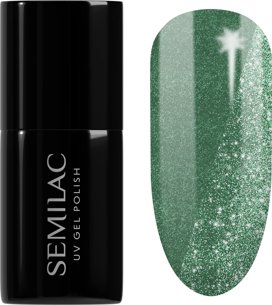 Semilac UV Hybrid New YEAAH Gel Nail Polish for UV/LED Lamp Farbton 410 More Energy 7 ml