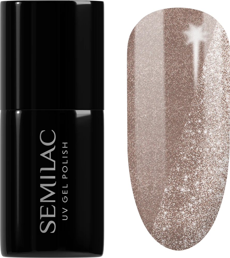 Semilac UV Hybrid New YEAAH Gel Nail Polish for UV/LED Lamp Farbton 408 Less Sugar 7 ml