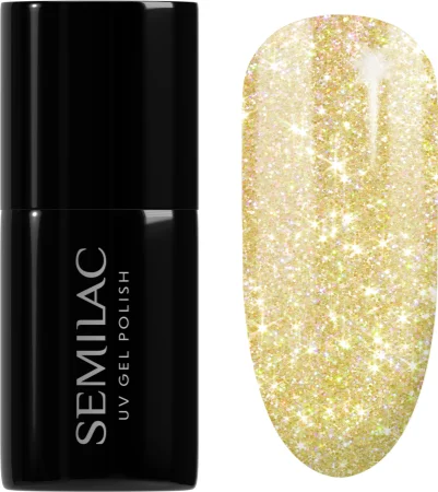 Semilac UV Hybrid Sea Queen Gel Nail Polish Farbton 244 Sunbaked Yellow 7 ml