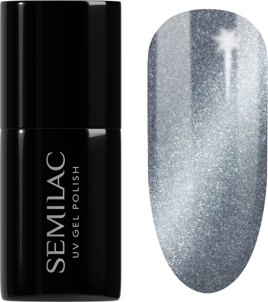 Semilac UV Hybrid Silk Effect Gel Nail Polish for UV/LED Lamp