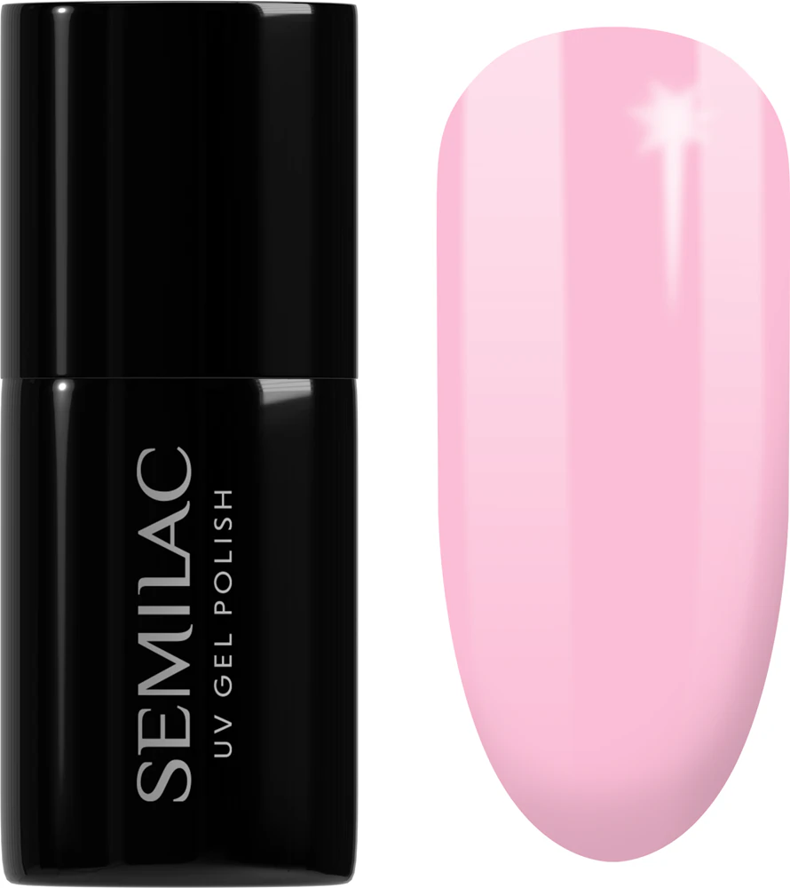 Semilac UV Hybrid Special Day gel nail polish Farbton 003 Sweet Pink 7 ml