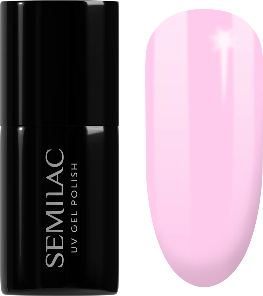 Semilac UV Hybrid Special Day gel nail polish Farbton 056 Pink Smile 7 ml