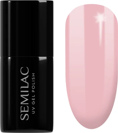 Semilac UV Hybrid Special Day gel nail polish Farbton 047 Pink Peach Milk 7 ml