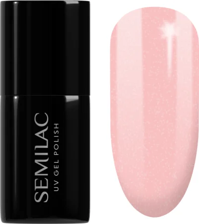 Semilac UV Hybrid Special Day gel nail polish Farbton 054 Pale Peach Glow 7 ml